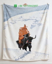 Hermes Throw Blankets